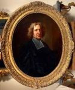 Portrait En Buste De L'abbe Jolly