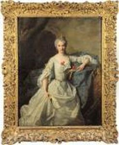 Portrait De Madame Larcher En Ceres