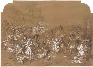 Rape of the Sabine Women by Henryk Hector Siemiradzki