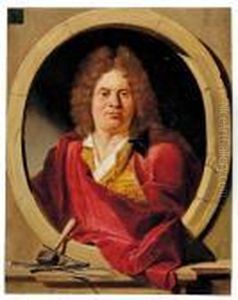 Bildnis Des Antoinecoyzevox by Hyacinthe Rigaud