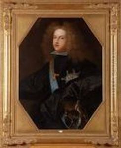 Portrait De Philippe V D'espagne by Hyacinthe Rigaud