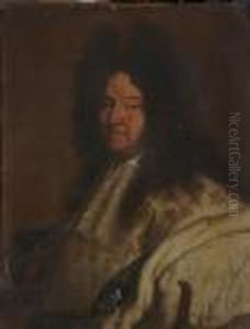 Portrait De Louis Xiv by Hyacinthe Rigaud