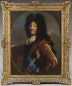 Portrait De Louis Xiv by Hyacinthe Rigaud