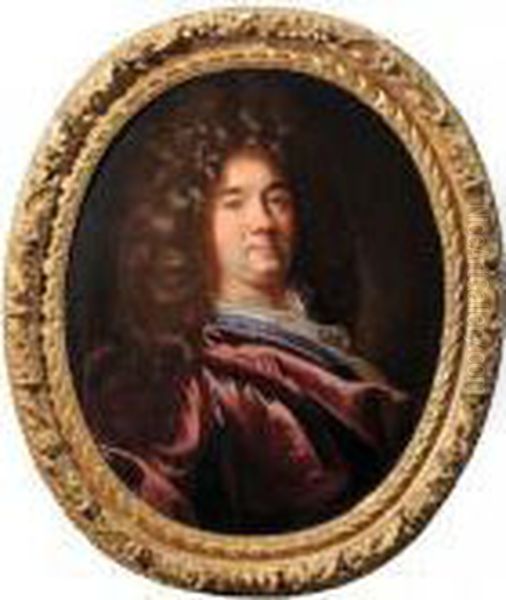 Portrait D'homme Au Manteau Violet - view 1