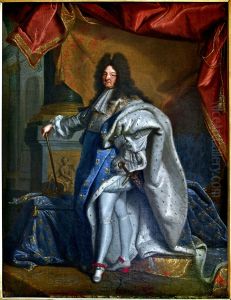Louis Xiv, Roi De France by Hyacinthe Rigaud