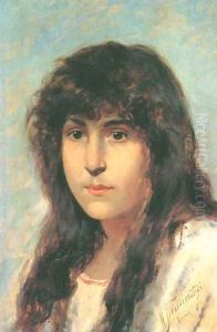 Study for a Portrait - Head of a Girl Study for a Portrait - Head of a Girl