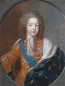 Portrait Of Louis Xv As A Boy by Hyacinthe Rigaud