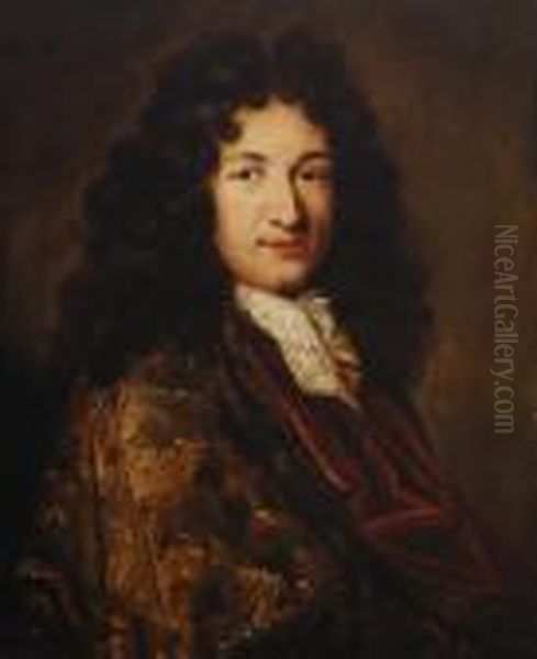 Portrait Of A Nobleman In A Brocade Coat - view 1