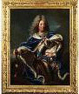 Portrait Des Duc D""antin by Hyacinthe Rigaud
