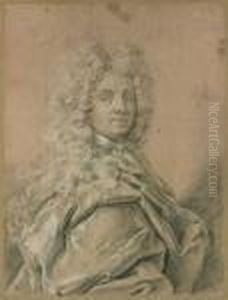 Portrait D'homme by Hyacinthe Rigaud