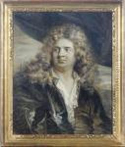 Portrait Of A Gentleman 
Traditionally Identified As The Sculptor Desjardins, En Grisaille