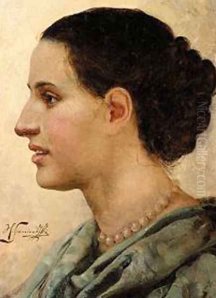 Portrait of a Young Woman - view 1
