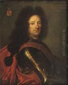 Portrait Of Lieutenant General Louis-claude by Hyacinthe Rigaud