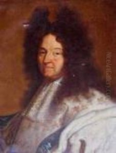 Oil On Canvas by Hyacinthe Rigaud