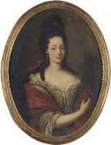 Portrait Of Maria Angela Caterina D'este (1656-1722)