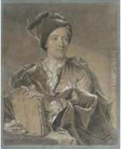 Portrait Of Claude Deshais-gendron by Hyacinthe Rigaud