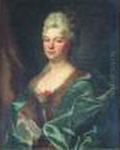 Portrait De Madame La Presidente De La Mesangere