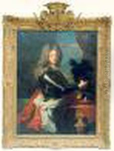Portrait De Marc De Beauvau-craon (1679-1754) by Hyacinthe Rigaud