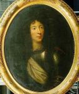 A Three Quarter Length Portrait Of A Gentleman In Armour
