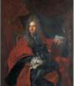 Portrait D'un Magistrat by Hyacinthe Rigaud