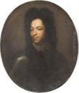 Portrait Of A Gentleman by Hyacinthe Rigaud