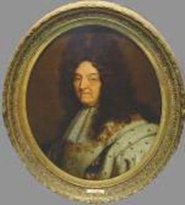 Portrait Of Louis Xiv by Hyacinthe Rigaud