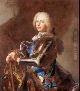 Portrait Of Paul-hyppolite De Beauvillier, Duc De Saint-aignan (1684-1776) by Hyacinthe Rigaud