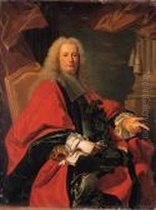 Portrait D'un Magistrat by Hyacinthe Rigaud