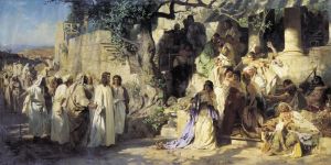 Christ And Sinner The First Meeting Of Christ And Mary Magdalene 1873