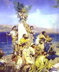 Phryne At The Festival Of Poseidon In Eleusin Detail 2 1889