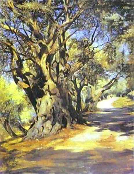 Road From Rome To Albano 1873 - view 1