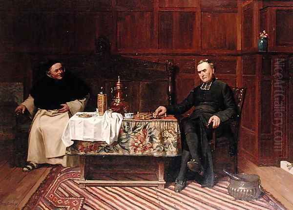 The Chess Game, 1882 - view 1