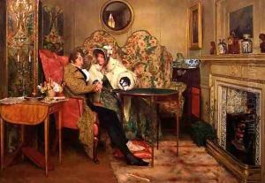 An Attentive Visitor by Walter-Dendy Sadler