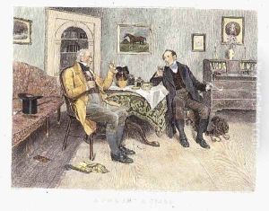 A Pipe and a Glass, published 1896 by Walter-Dendy Sadler