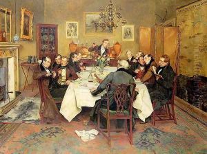 The Bagmans Toast Sweethearts and Wives by Walter-Dendy Sadler