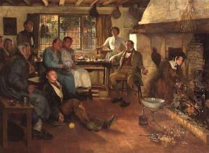 Preparing the Punch by Walter-Dendy Sadler