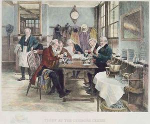 Toddy at the Cheshire Cheese, published 1896 Toddy at the Cheshire Cheese, published 1896