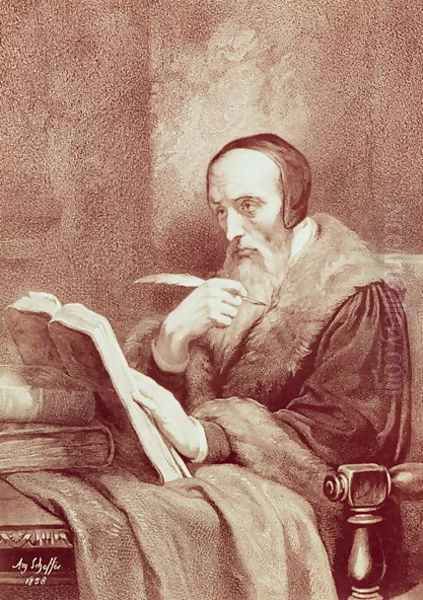Portrait of John Calvin 1509-1564 - view 1