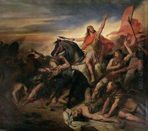 Battle of Tolbiac in AD 496, 1837 by Ary Scheffer