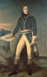 Portrait of General Louis-Lazare Hoche 1768-97 by Ary Scheffer