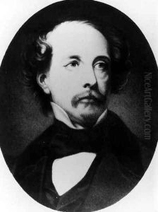 Portrait of Charles Dickens 1812-70 1856 by Ary Scheffer