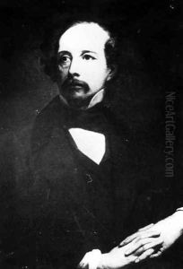 Portrait of Charles Dickens 1812-70, 1856 by Ary Scheffer