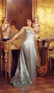 After the Concert by Charles Joseph Frederick Soulacroix