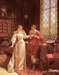 La Demande En Mariage (The Marriage Proposal) by Charles Joseph Frederick Soulacroix