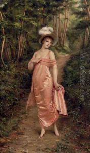 Elegance Of The Epoque by Charles Joseph Frederick Soulacroix