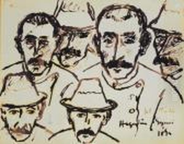 Heads In Hat - view 1