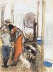 Flox And Filox by Jozsef Rippl-Ronai