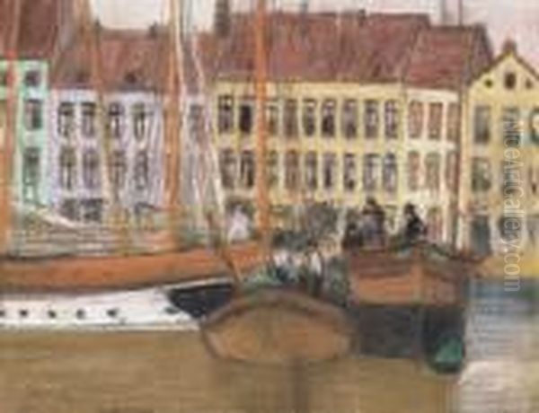 Harbour In Fiume, 1903-1904 - view 1