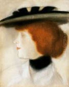 Red-haired Woman by Jozsef Rippl-Ronai