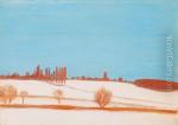 Winter (hills In Somogy) - view 1